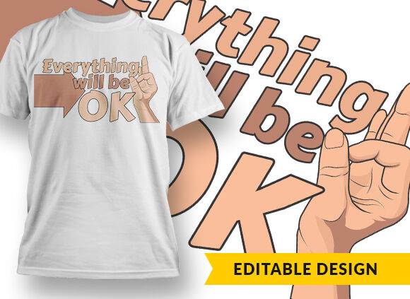 t shirt everything will be ok